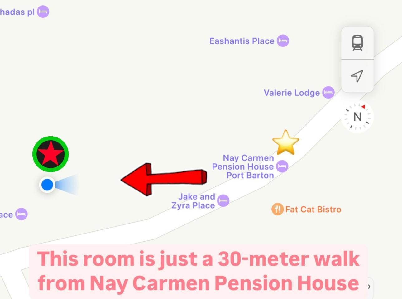 Itaytay Nay Carmen Pension House Port Barton מראה חיצוני תמונה